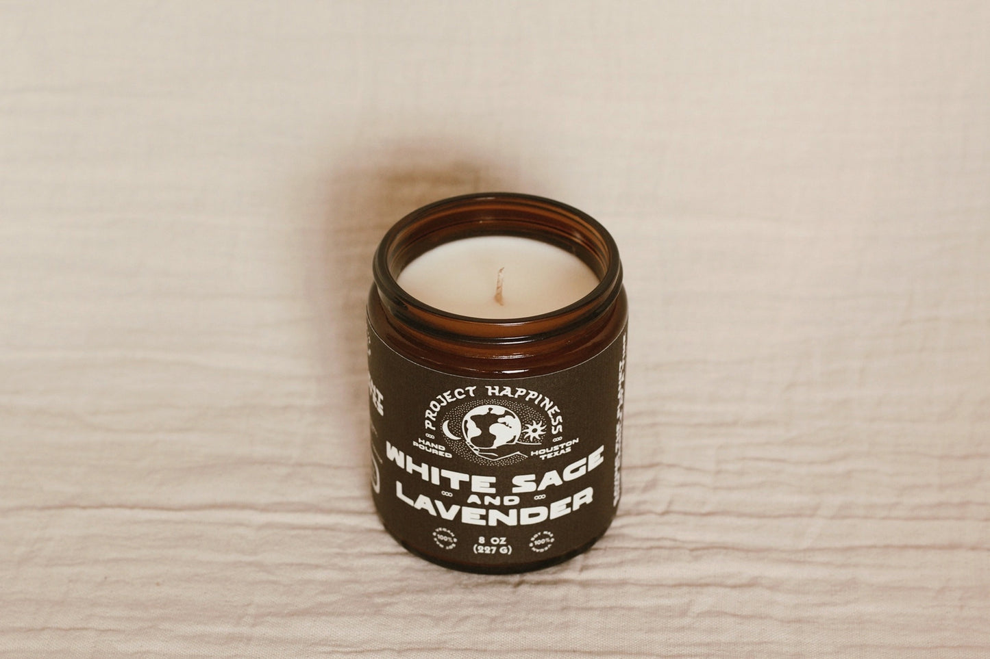White Sage and Lavender Soy Candle