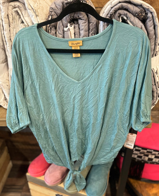 Wrangler Tiffany Blue Women's Top