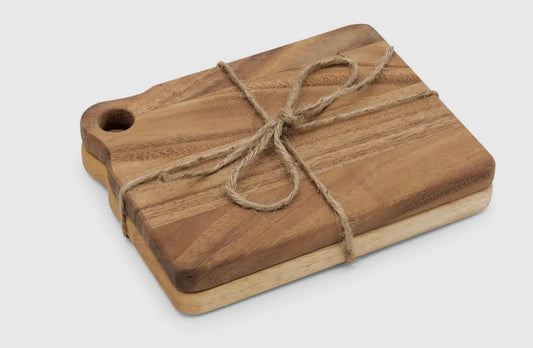 Ironwood small charcuterie boards set of 2