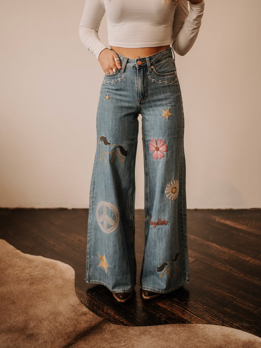 Wrangler Lainey Cheeky Embroidered