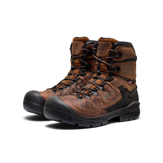 Keen Men's Targhee IV 8" Insulated Waterproof Work Boot (Carbon Toe)