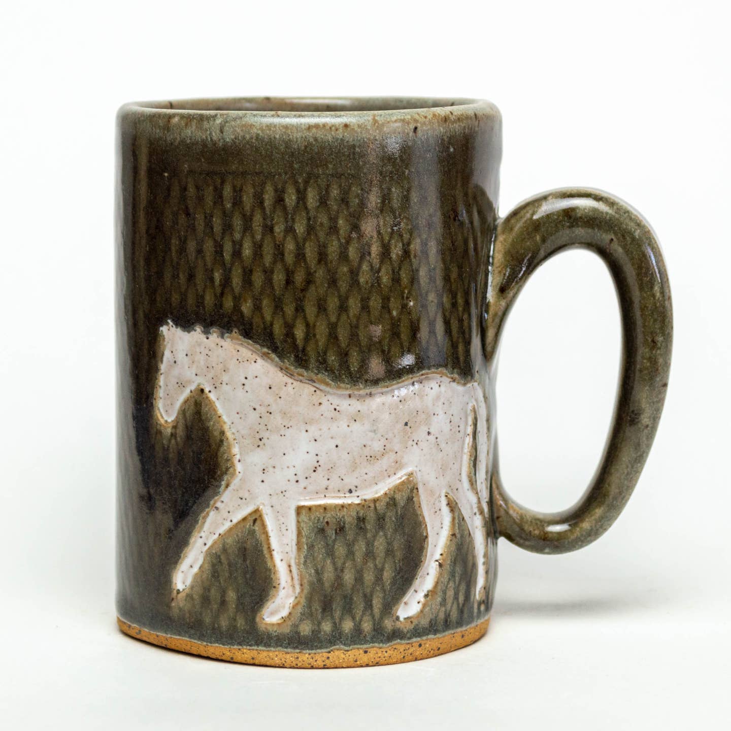 White Horse Handmade Mug 14oz