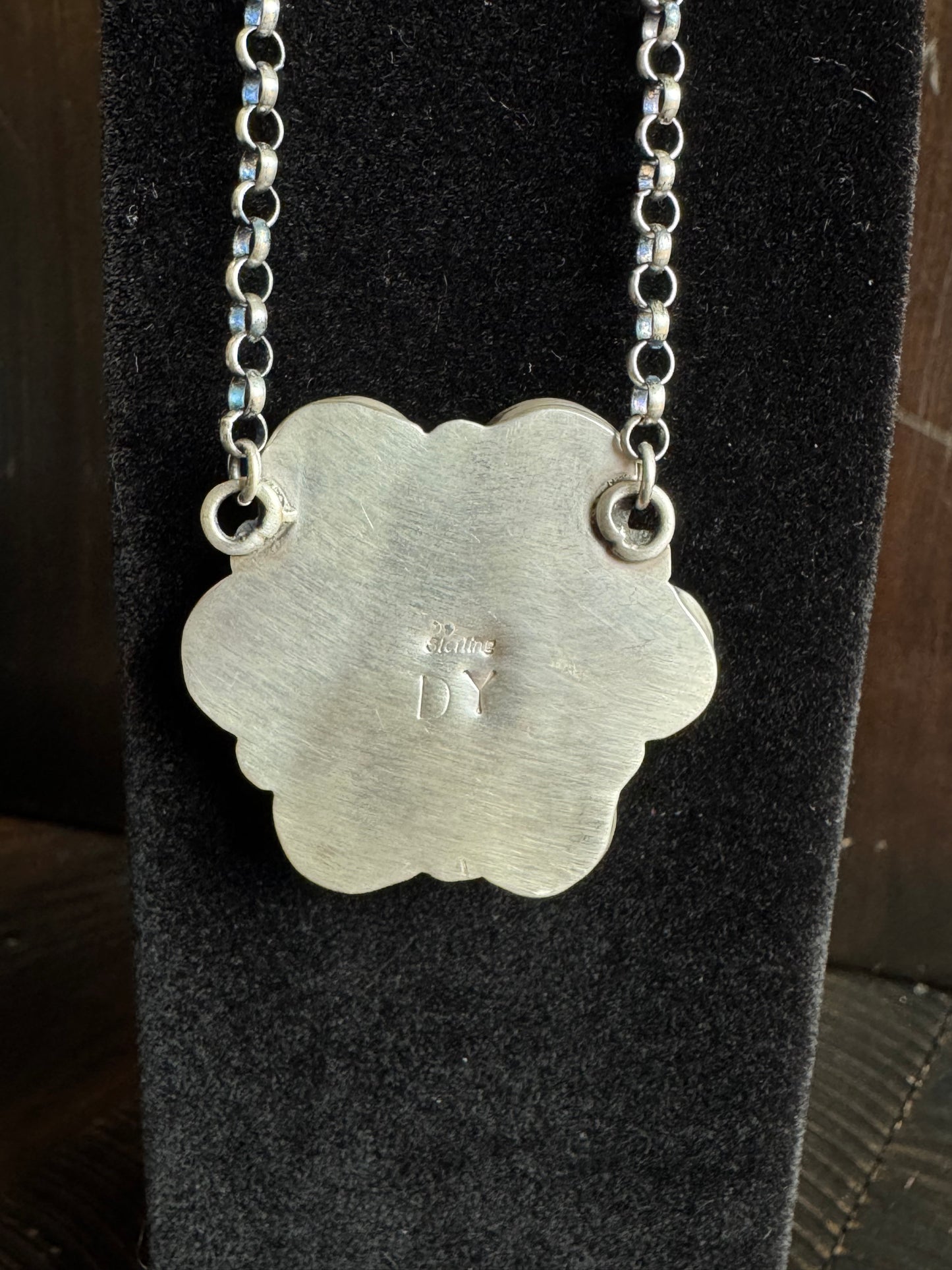 Authentic Isabella Turquoise Cluster Necklace