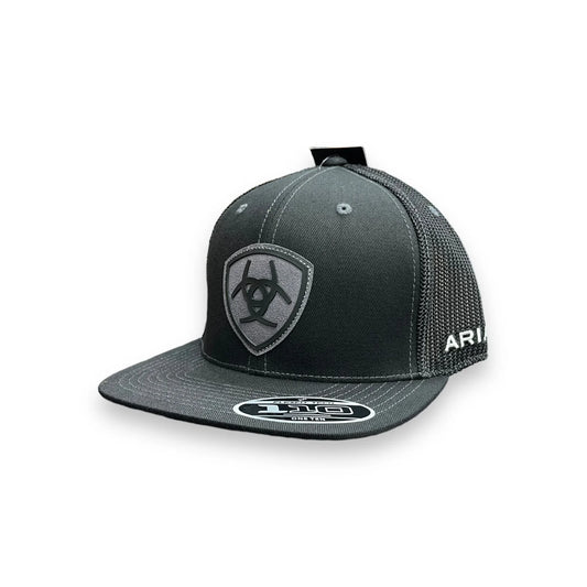 ARIAT Black Sueded Logo Hat