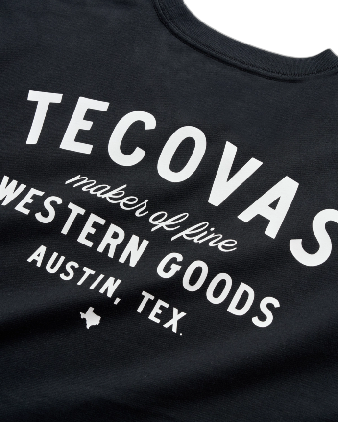 Tecovas Fine Makers Pocket Tee Black