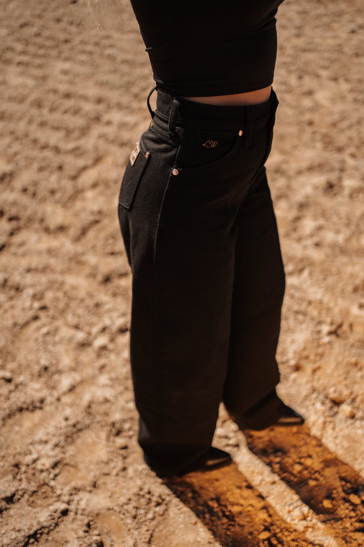 Wrangler Lainey Barrel Wide Leg Jean