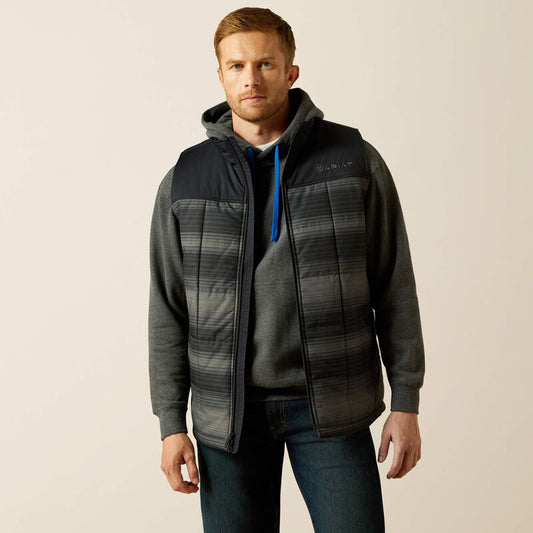 Crius Insulated Vest Black And Serape