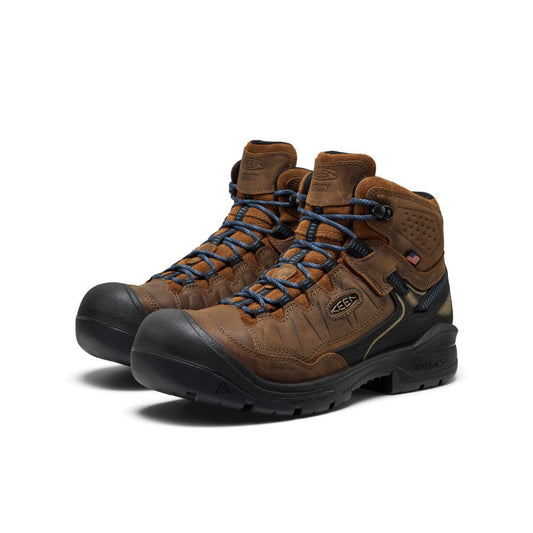Keen Men's Targhee IV LTR Waterproof Work Boot (Carbon Toe)