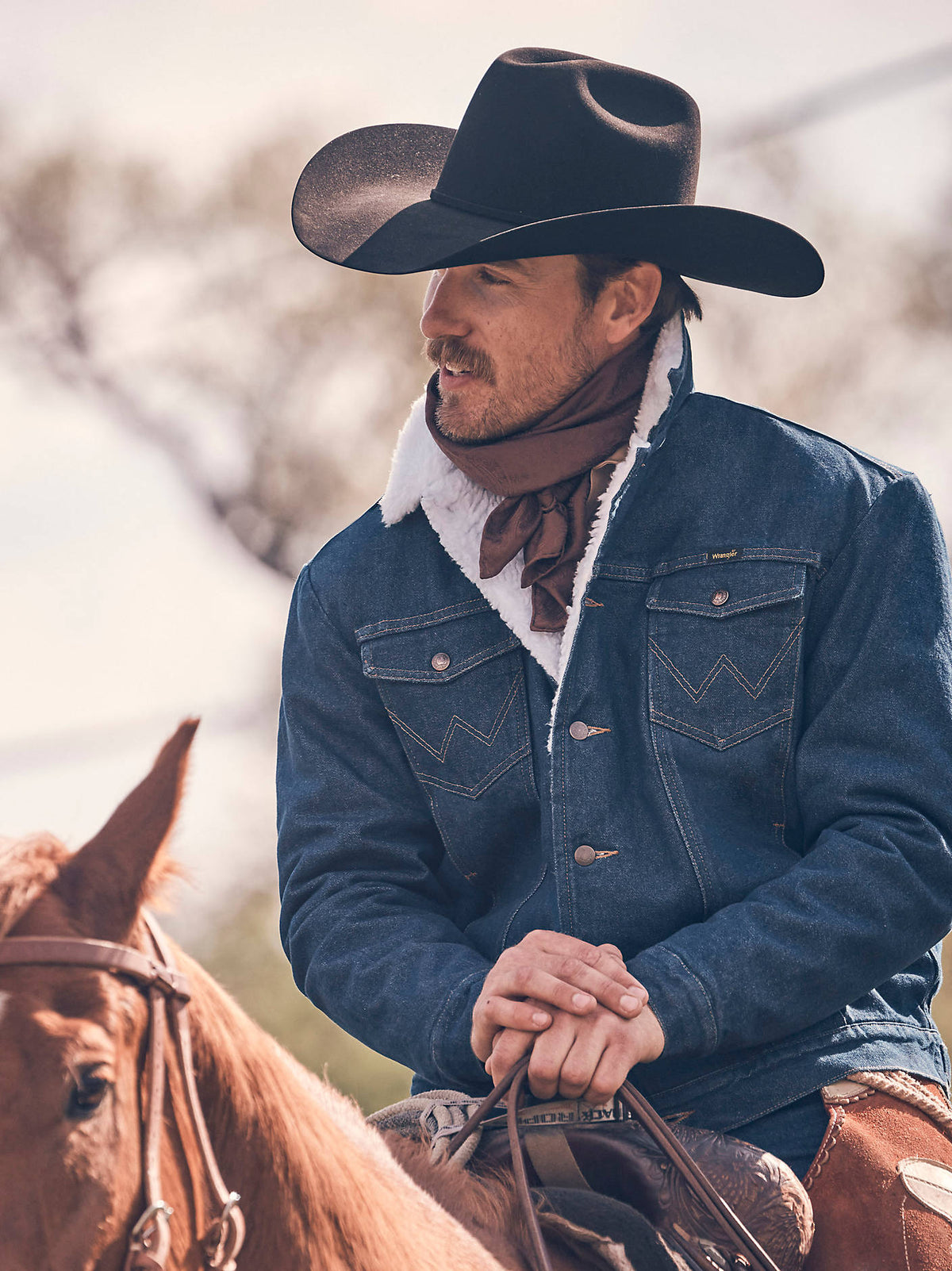 Wrangler Cowboy Cut Sherpa Jacket