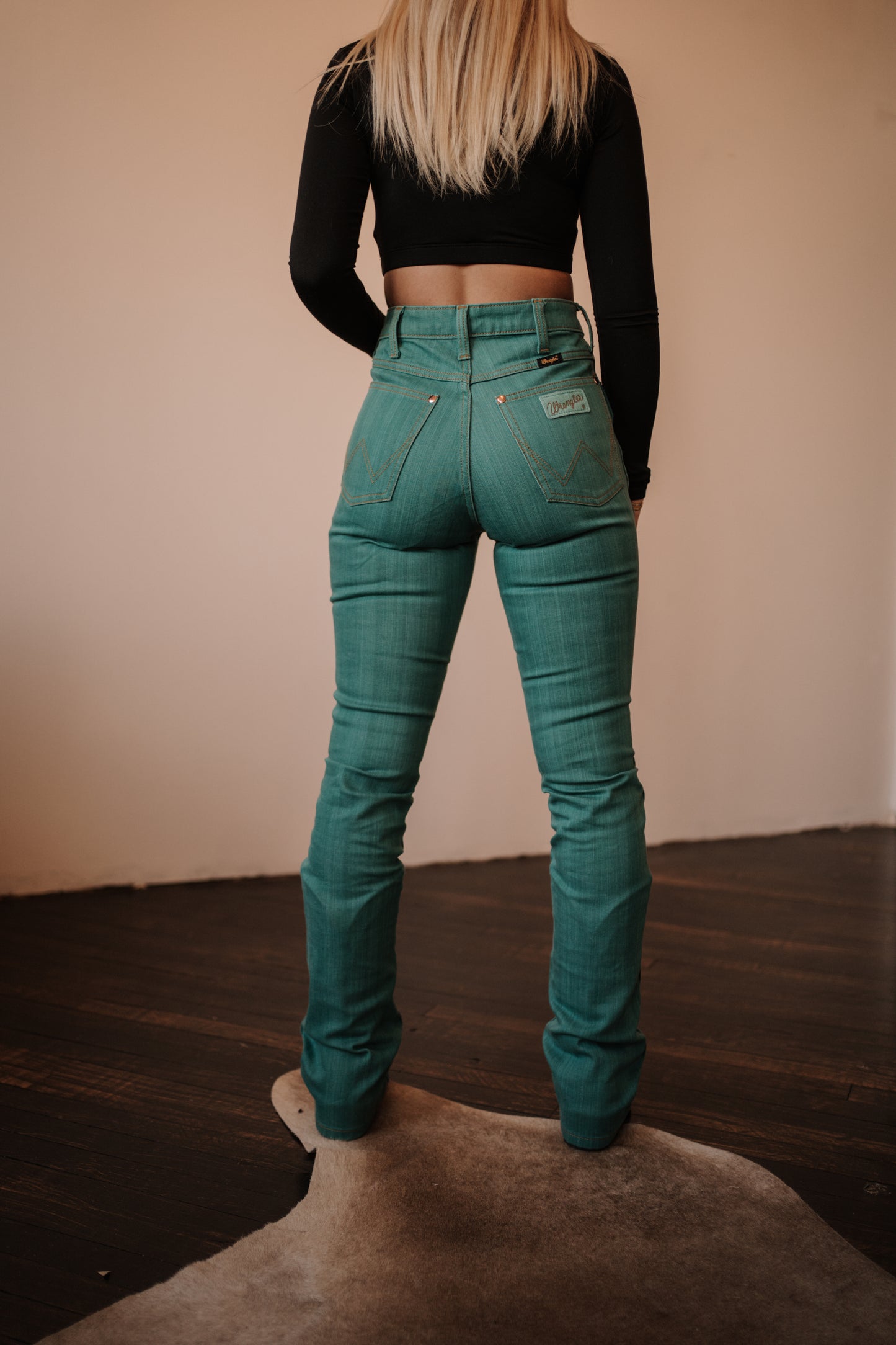 Wrangler Lainey Boot Hugger Turquoise