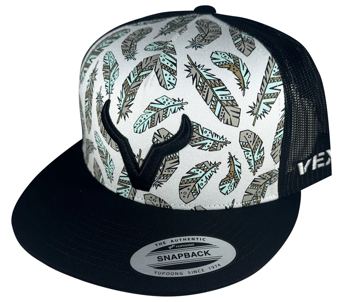 Vexil Brand - Black Icon - Black/Feathers/Black Mesh