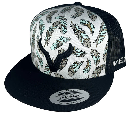 Vexil Brand - Black Icon - Black/Feathers/Black Mesh