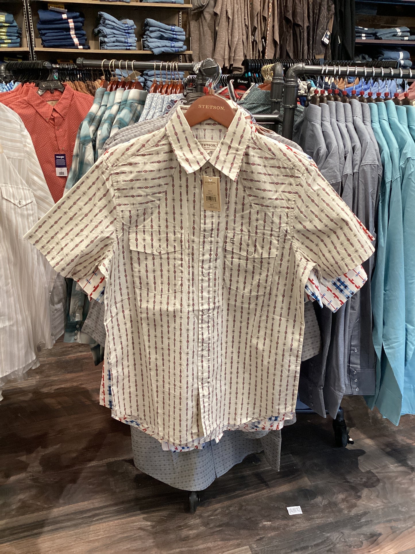 Stetson Southwest Stripe Snap Up