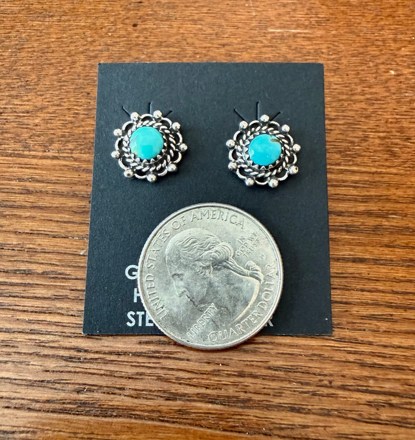 Martinez Authentic Turquoise Earrings