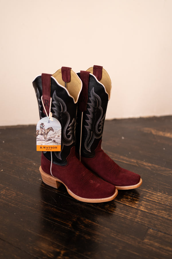 R. Watson Rhubarb Roughout Women's Boots – Wiseman’s Western