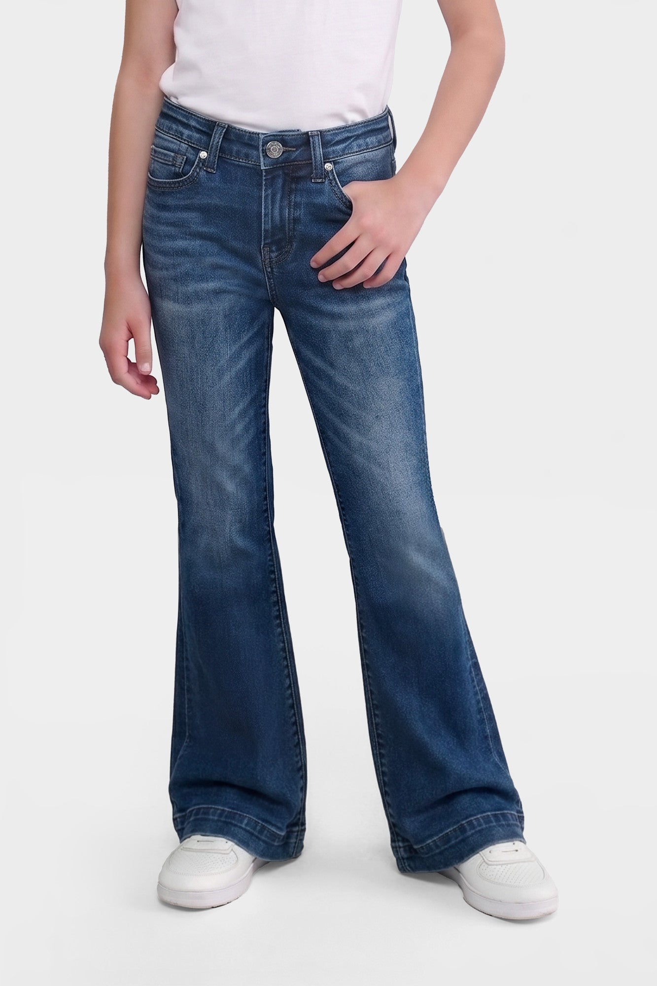 7 for All Mankind Mini Dojo Girls Lake Blue