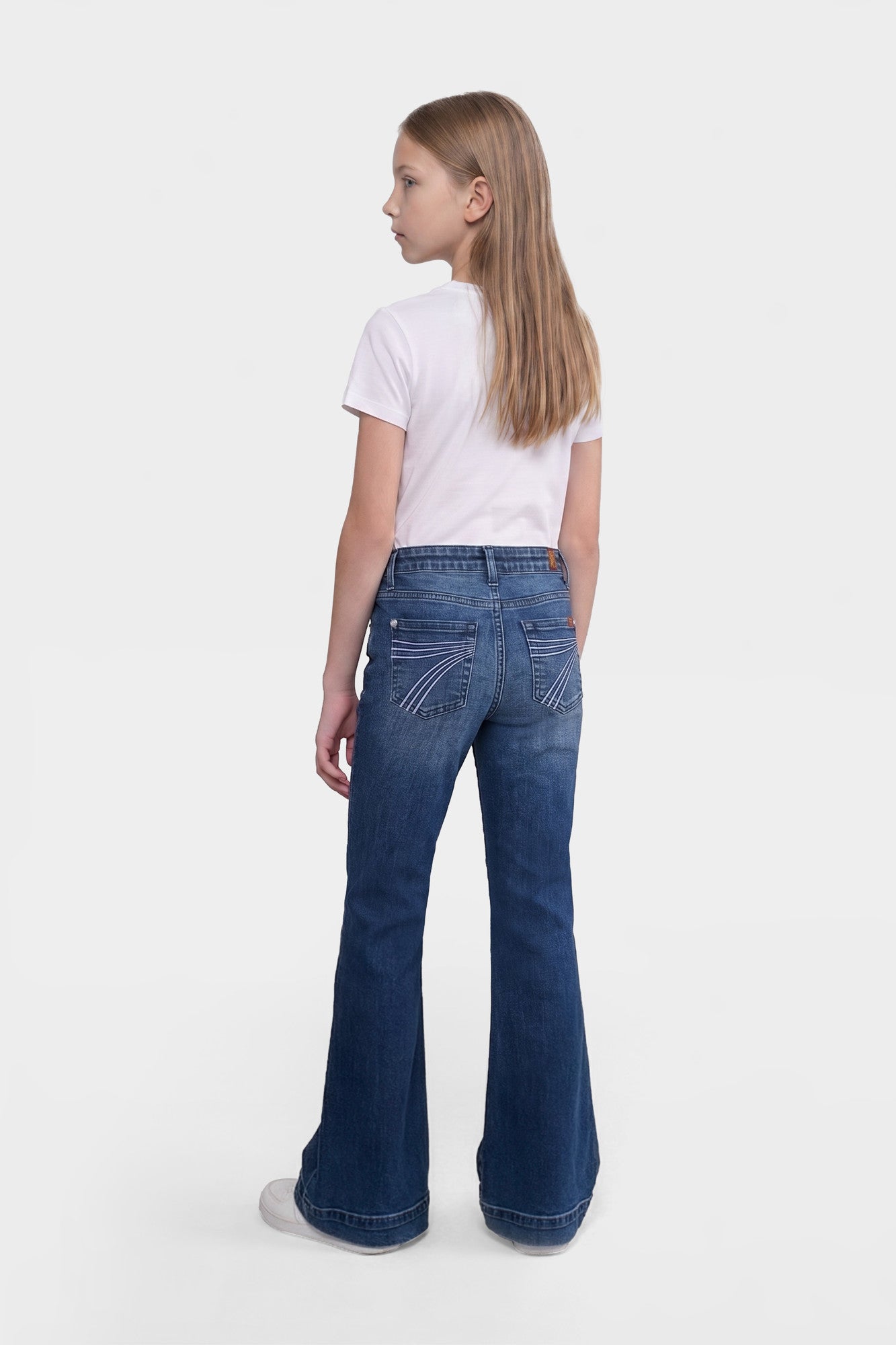 7 for All Mankind Mini Dojo Girls Lake Blue