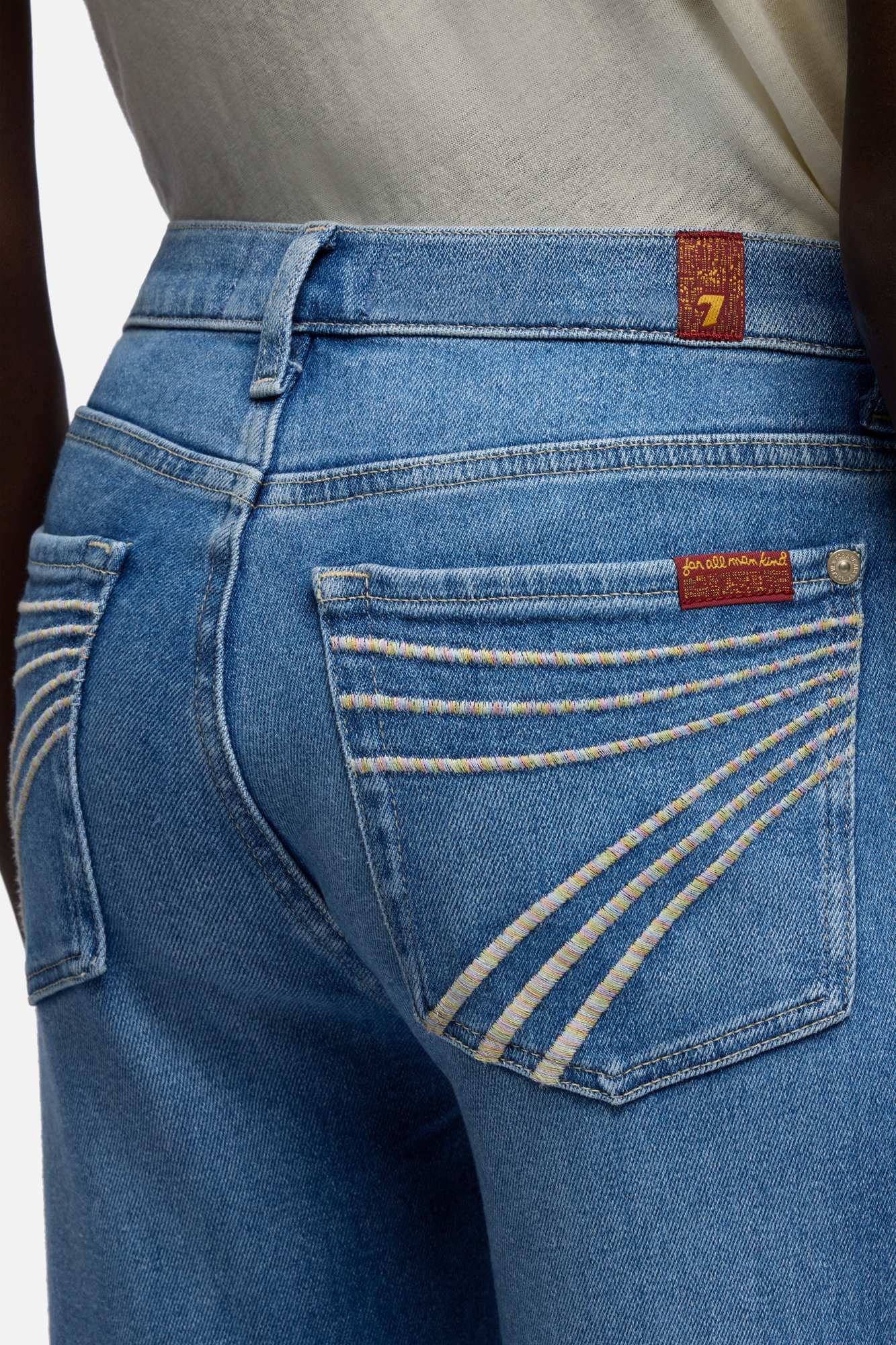 7 For All Mankind Dojo Blue Haven Regular