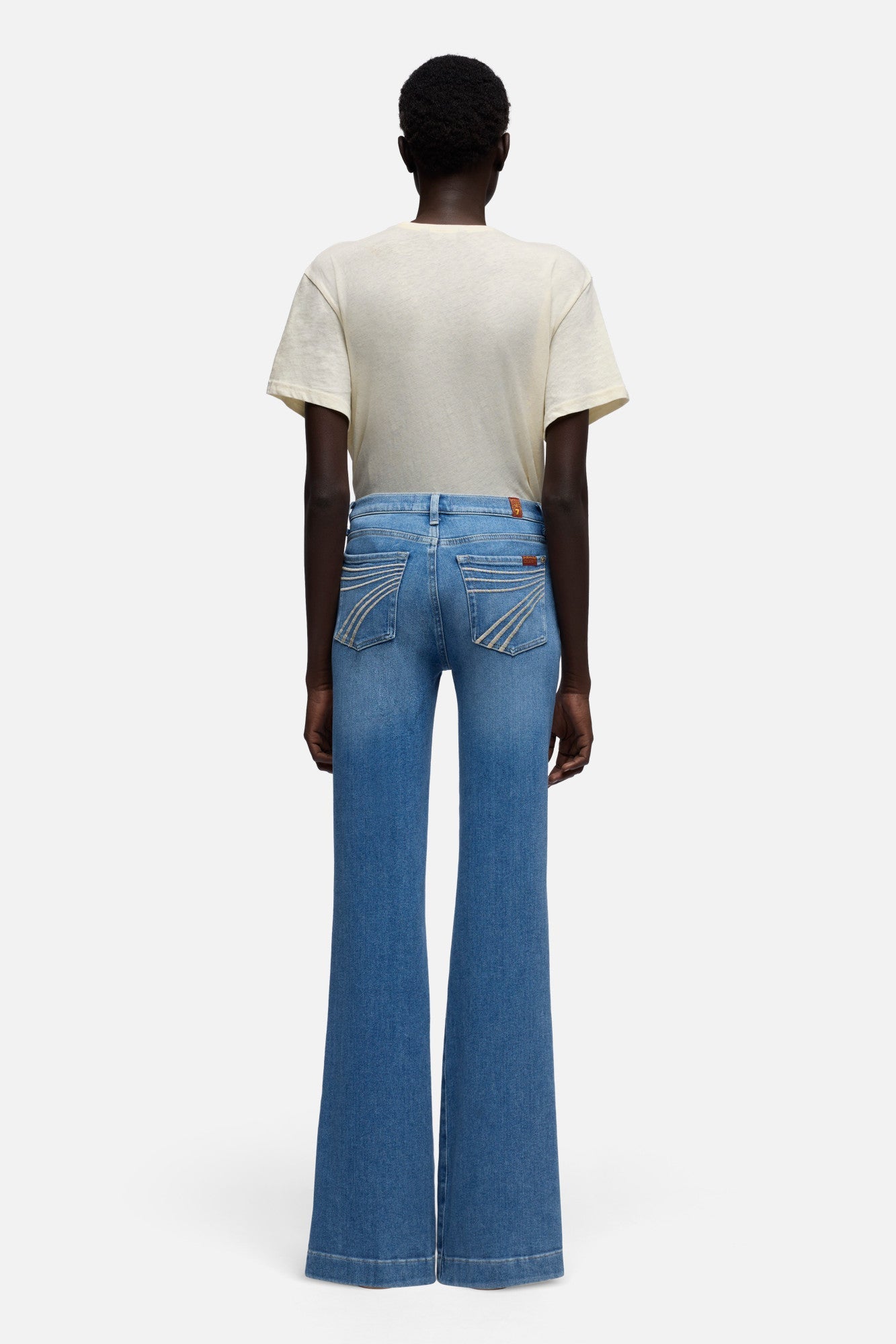 7 For All Mankind Dojo Blue Haven Regular