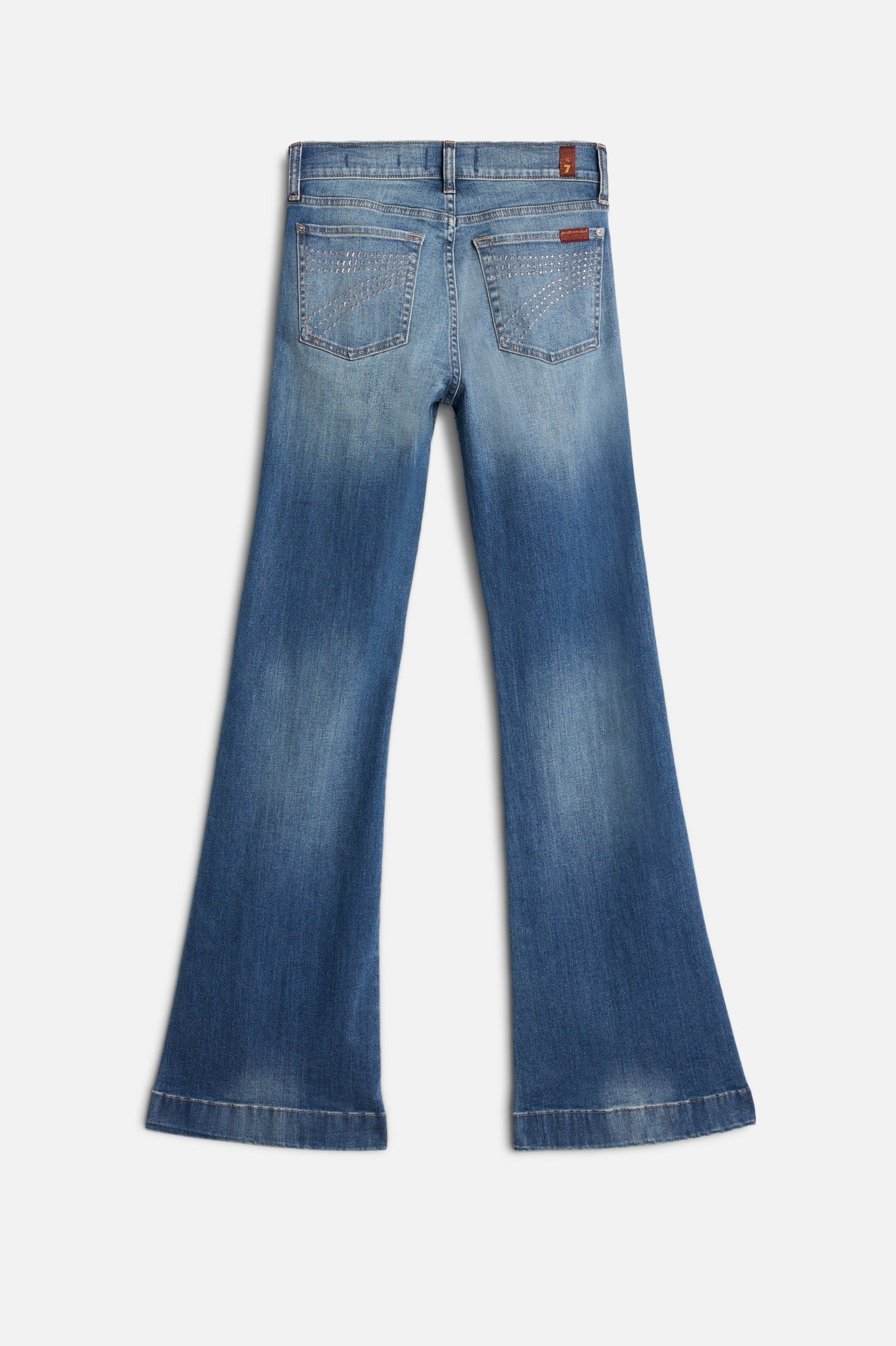 7 For All Mankind Dojo Star Faded Echo