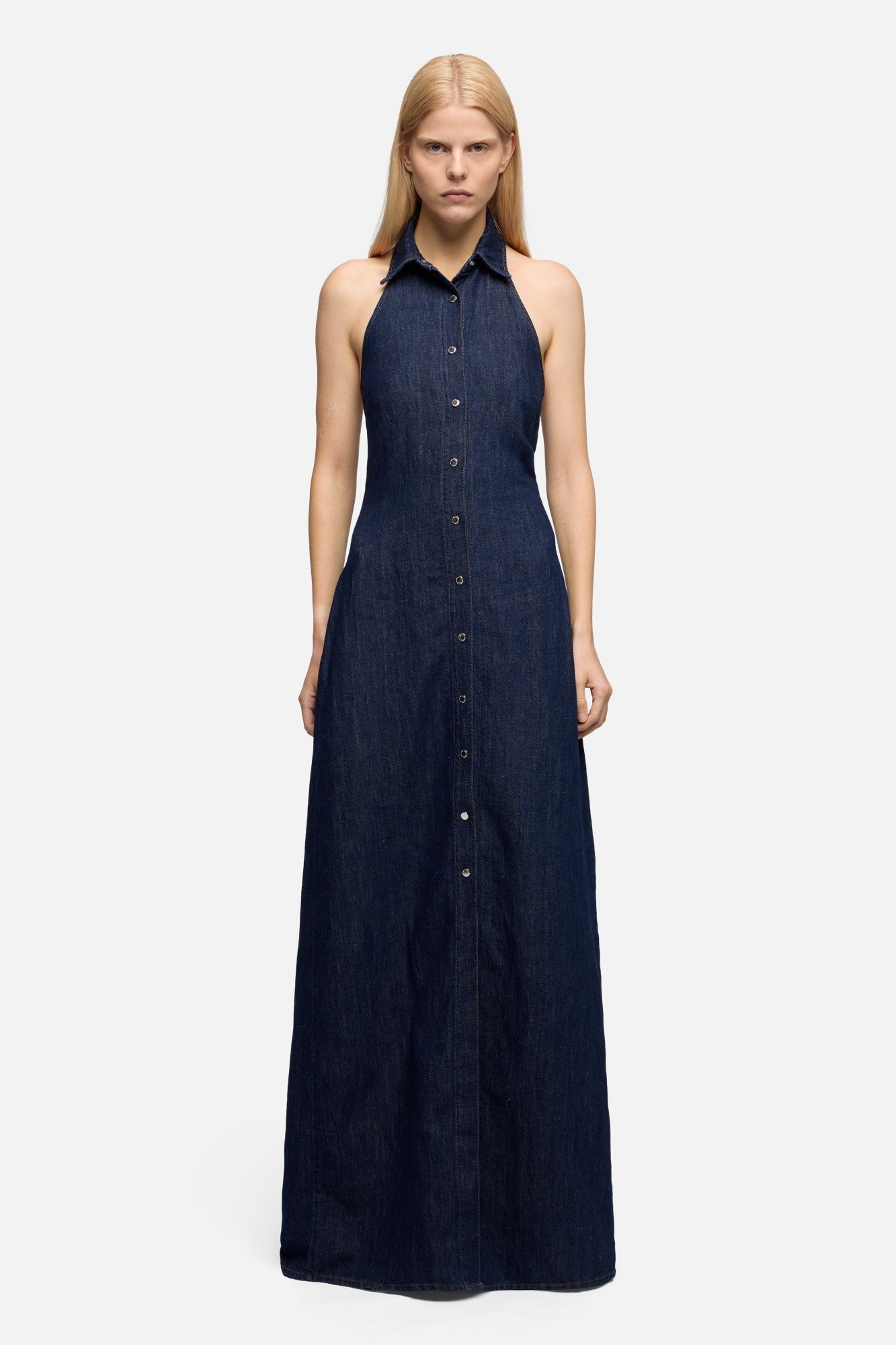 7 for All Mankind Halter Maxi Dress