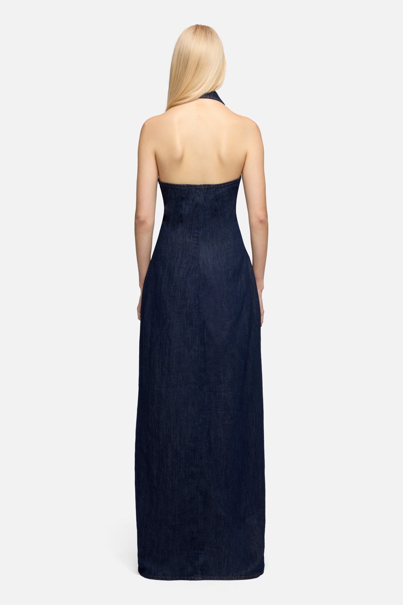 7 for All Mankind Halter Maxi Dress