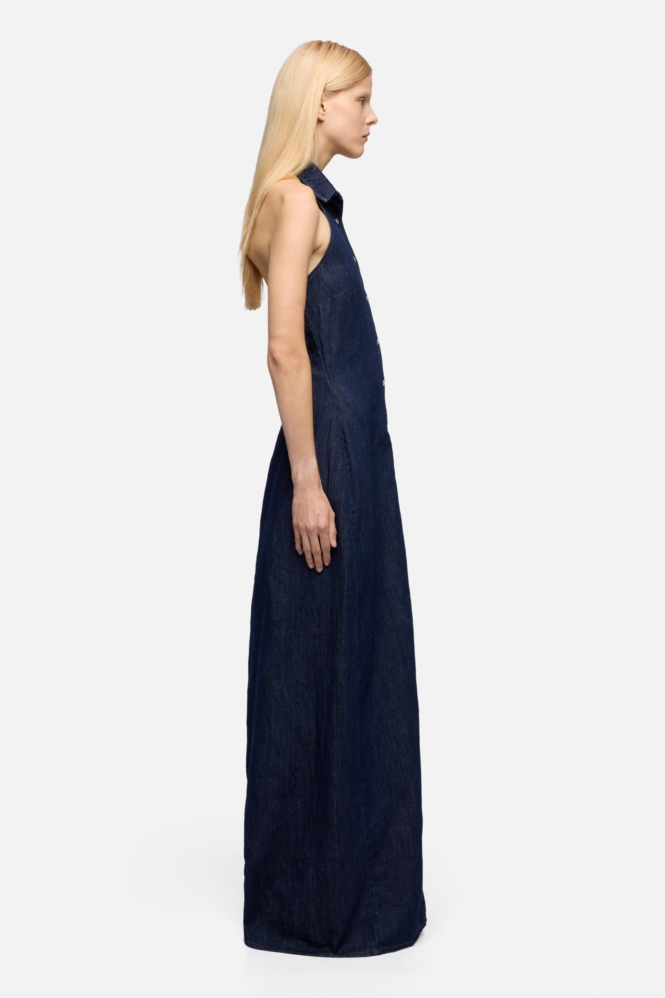 7 for All Mankind Halter Maxi Dress