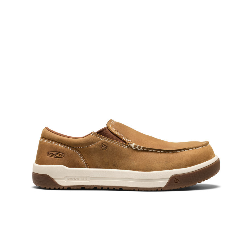 Keen Men's Gibson Slip-On Work Shoe (Carbon Toe)