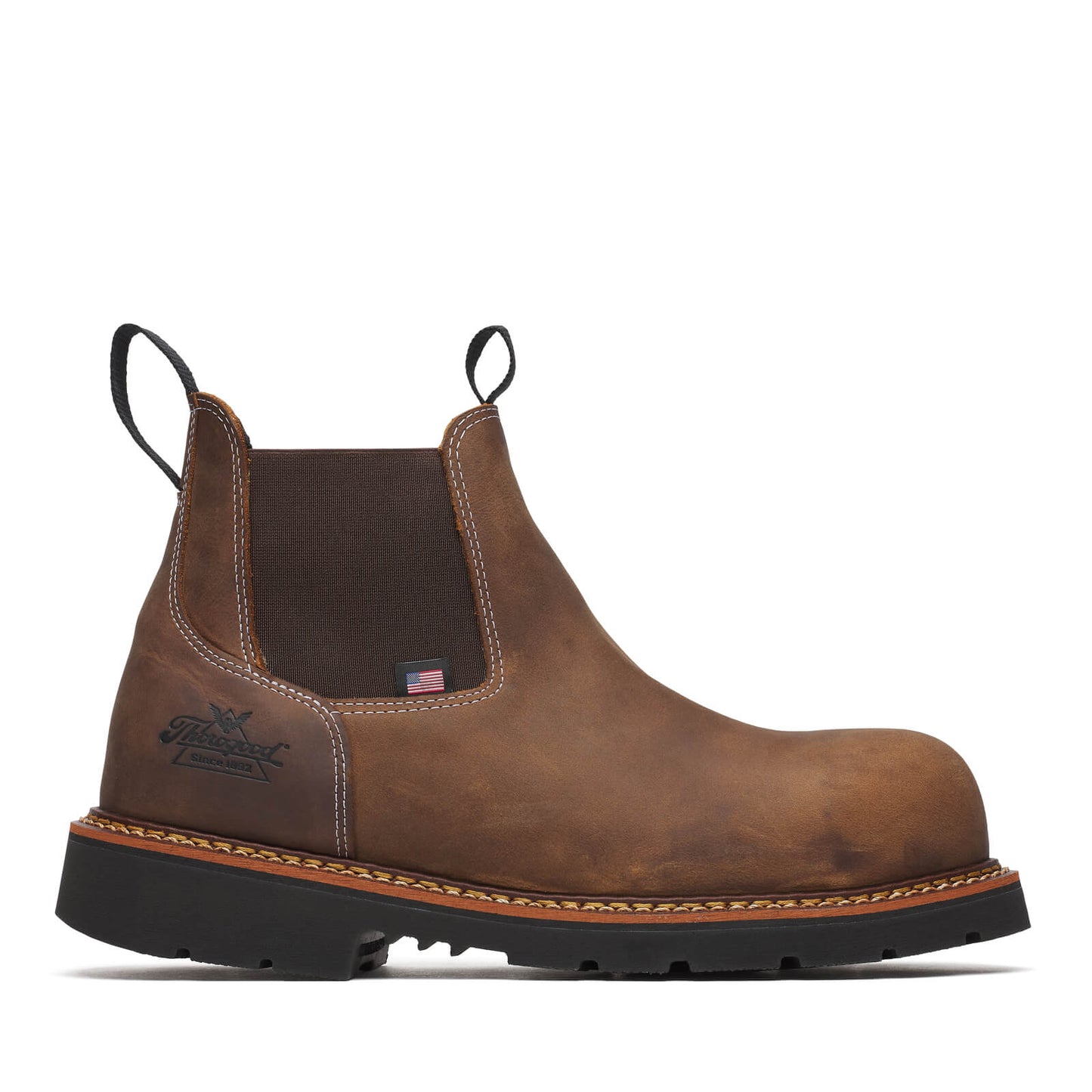 Thorogood Chelsea Crazy Horse Nano Round Toe