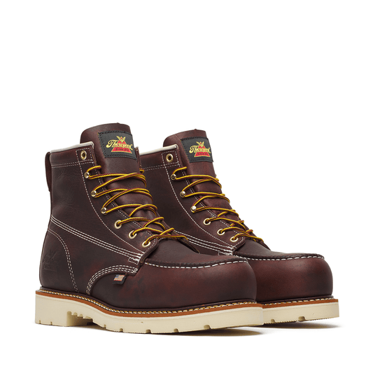 Thorogood American Legacy 6″ Black Walnut Nano Moc Toe MAXWear 90
