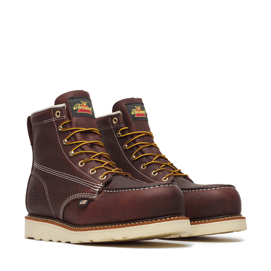 Thorogood American Legacy – 6″ Black Walnut Nano Moc Toe MAXWear Wedge