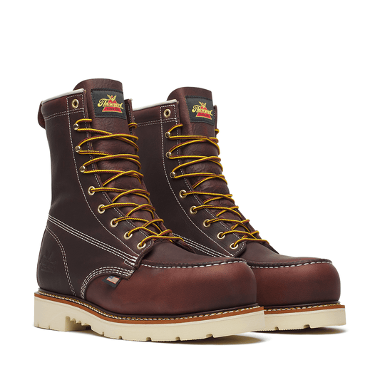 Thorogood American Legacy – 8″ Black Walnut Nano Moc Toe MAXWear 90