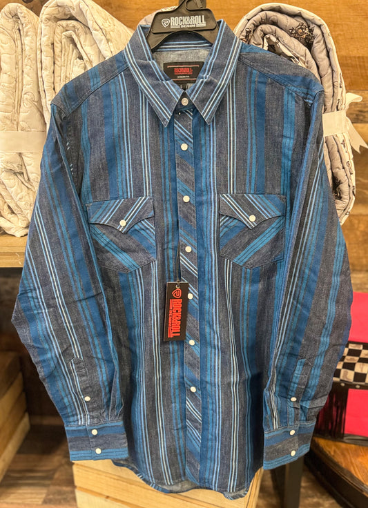 Johnnie's Denim Stripe