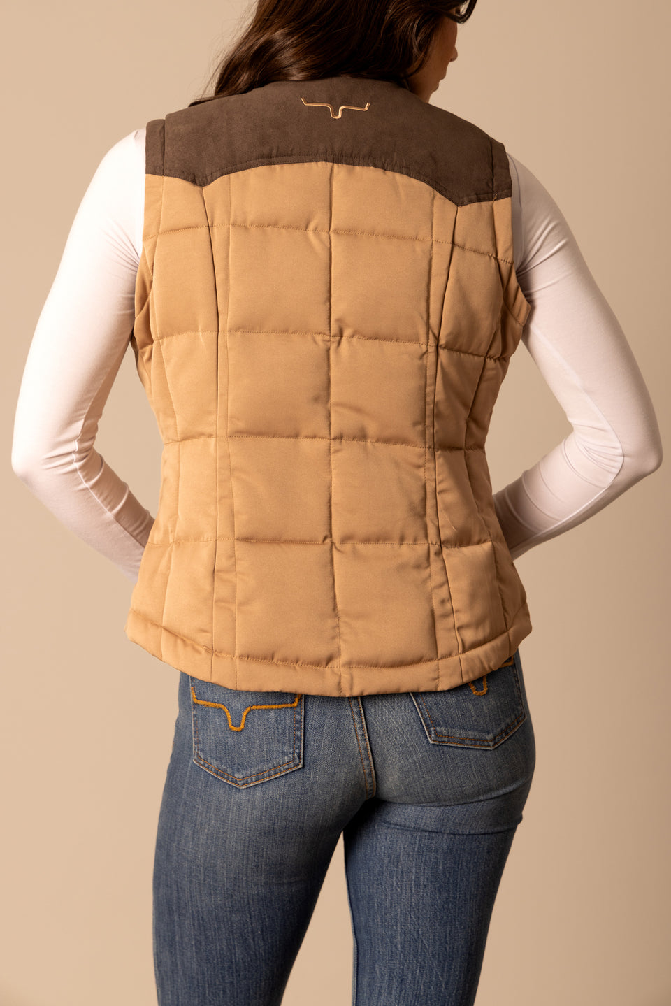 Kimes Lenora Coffee Tan Vest