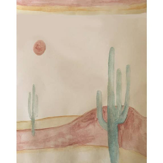Western Tea Towel Dolly's Desert