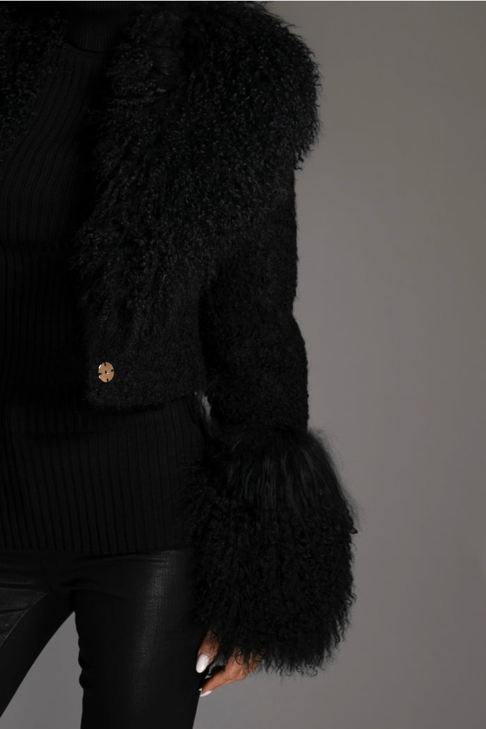 Nuvula Mongolian Shearling Coat