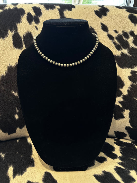 16” 6mm Authentic Navajo Pearls