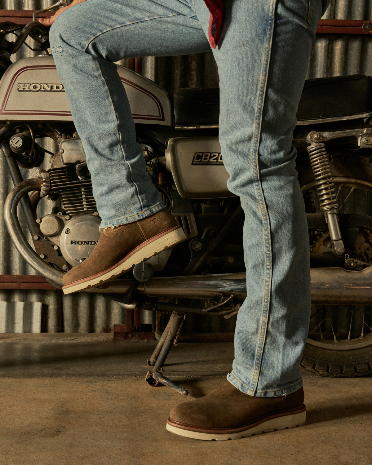Tecovas The Knox II Dustwood Suede