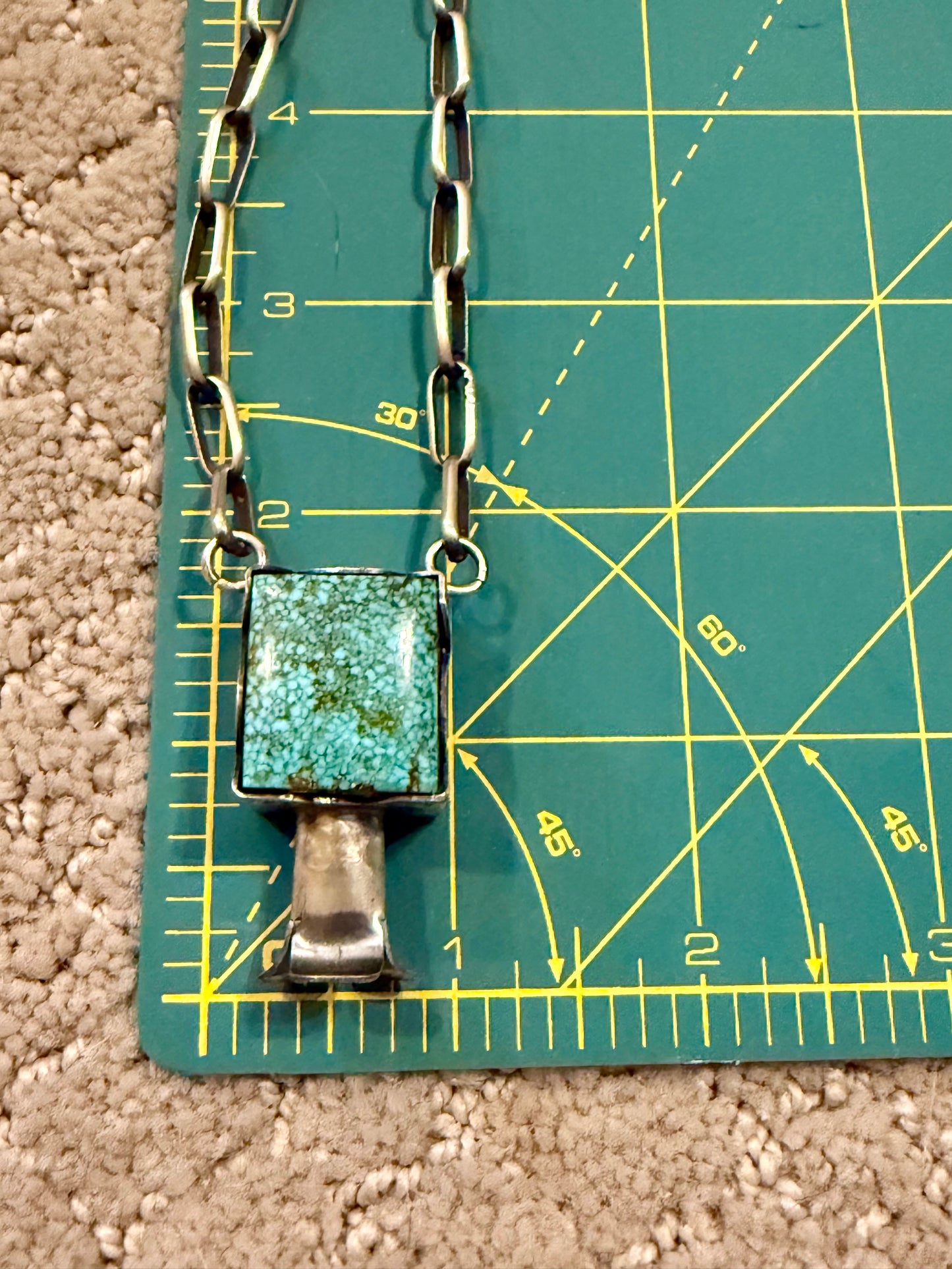 Authentic Square Squash Blossom Necklace