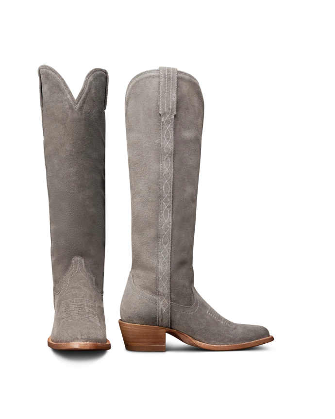 Tecovas Abby Cavalier Charcoal Boots