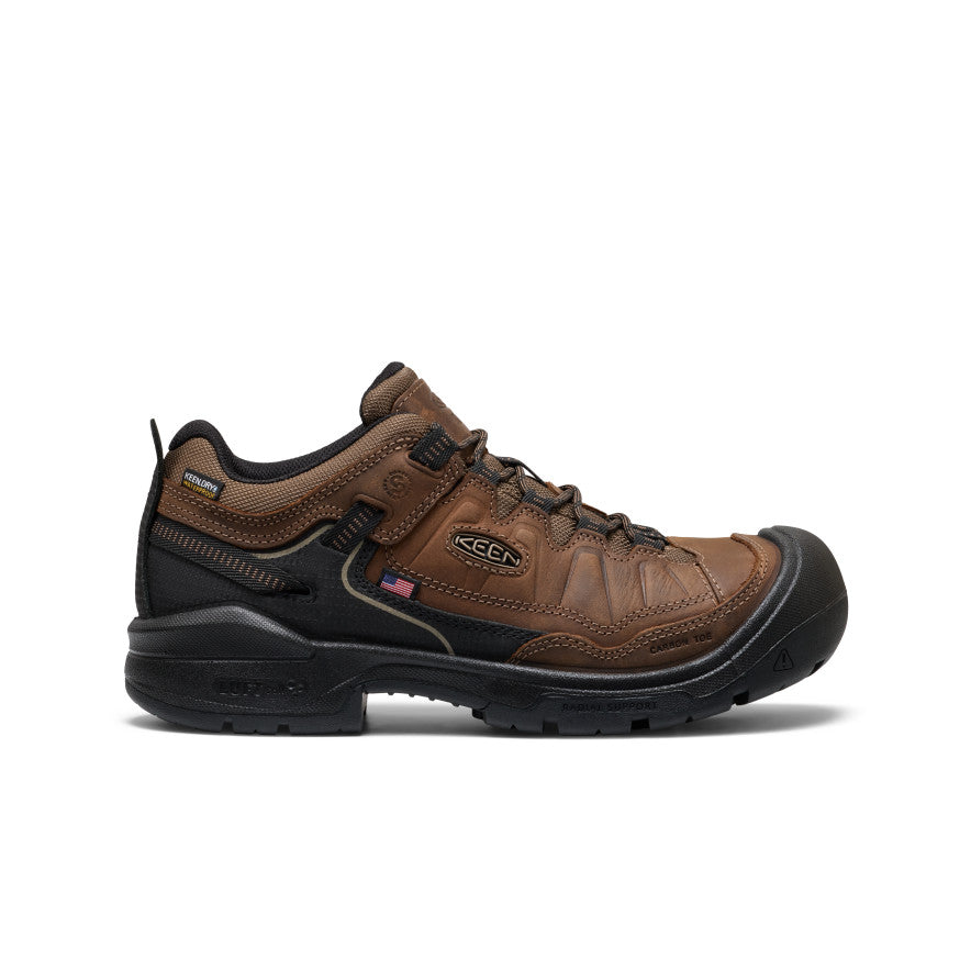 Keen Men's Targhee IV Waterproof Work Shoe (Carbon Toe)