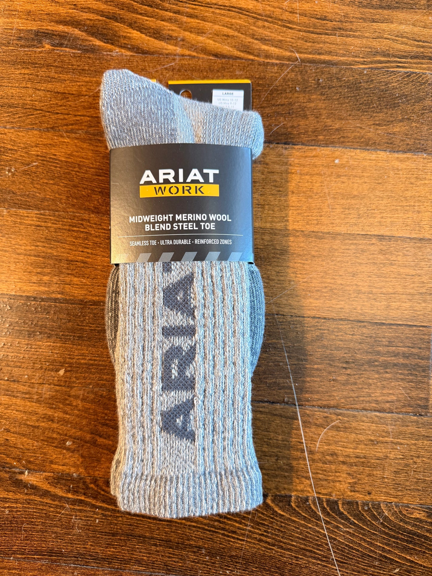 MW Steel Toe Merino Wool Blend Crew