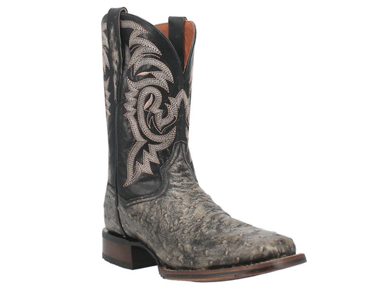 Dillinger Black Dan Post Ostrich Boots