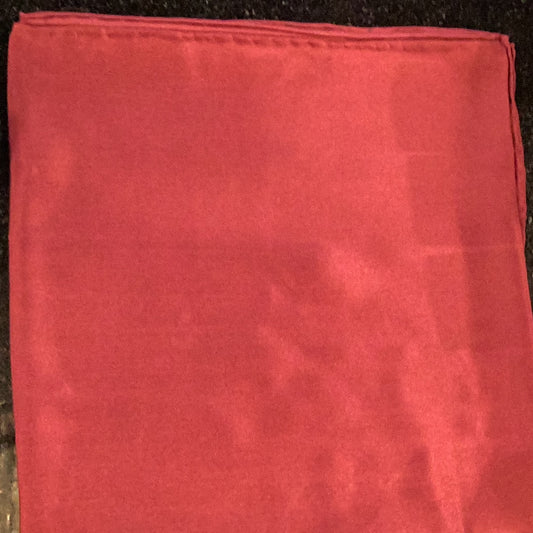 Silk maroon wild rag