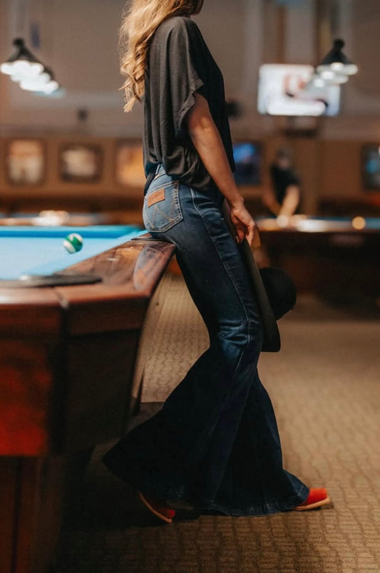 Final Sale ✨ Wrangler Dark Wash Bells