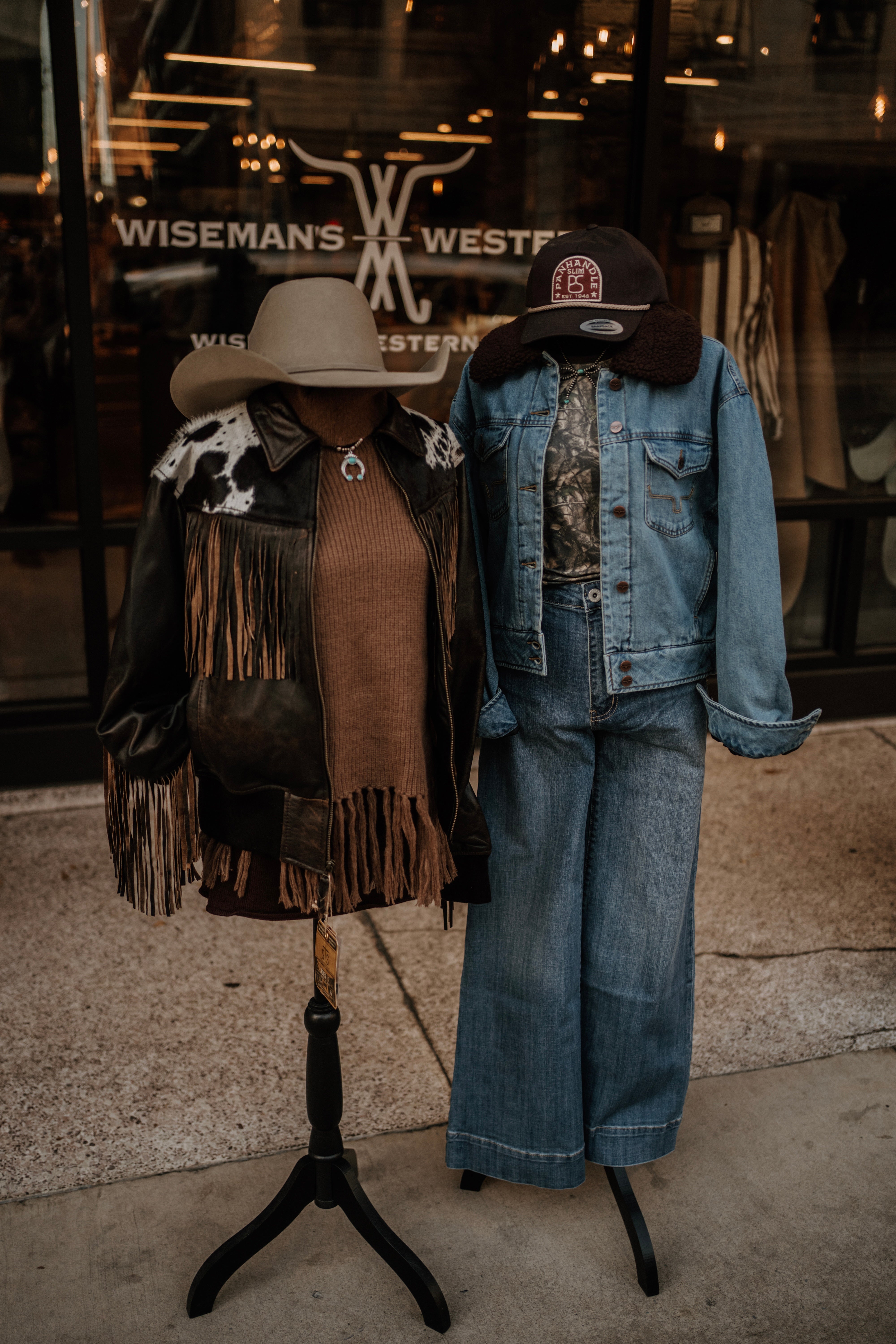 Kimes Leela Denim Sherpa Jacket – Wiseman's Western