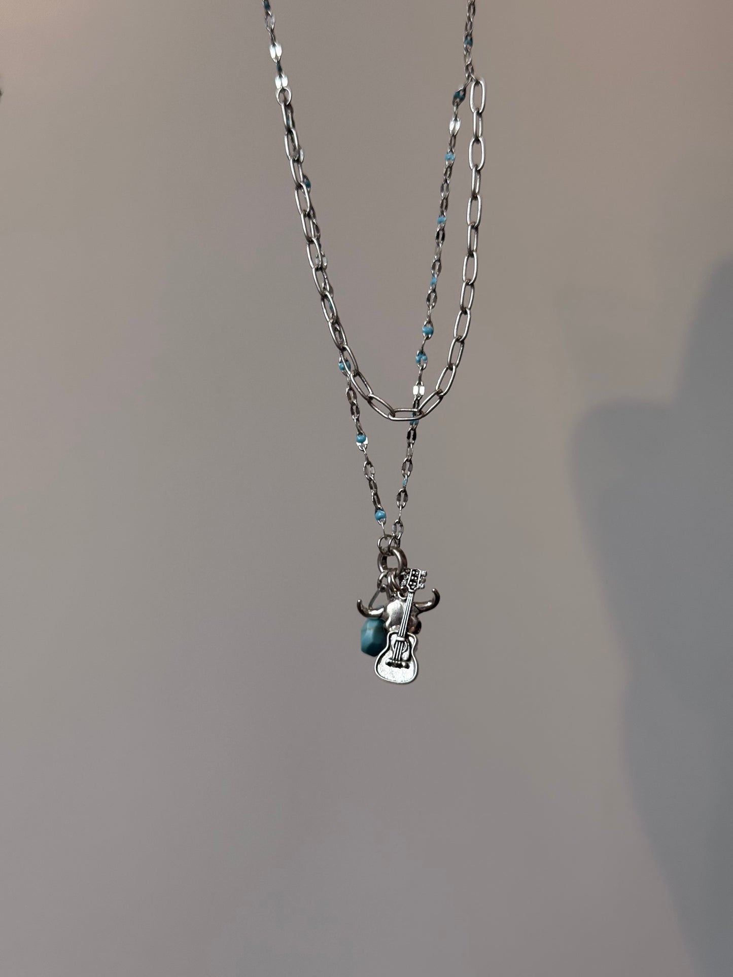 Lainey Wilson Turquoise Western Charm Necklace