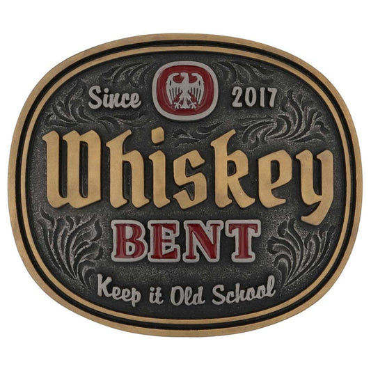 Whiskey Bent Keep It Old School Buckle