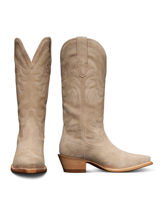 Tecovas Annie Fawn Suede