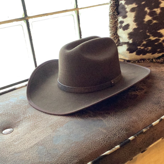American Hat Makers Cattleman Brown